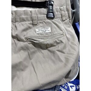 Polo Ralph Lauren Pants Mens  38x29 Beige Chino Andrew Pant